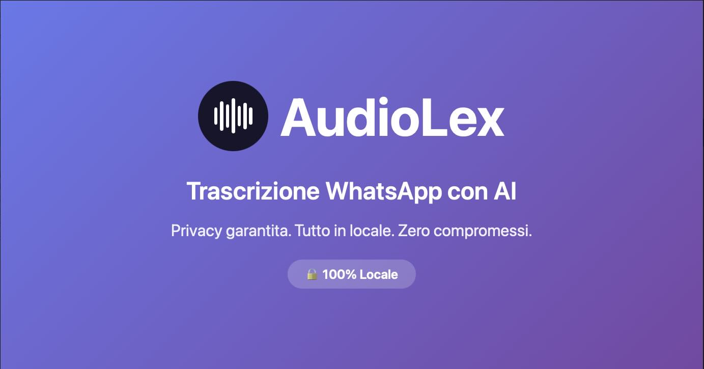 Screenshot del progetto Nome Progetto Principale